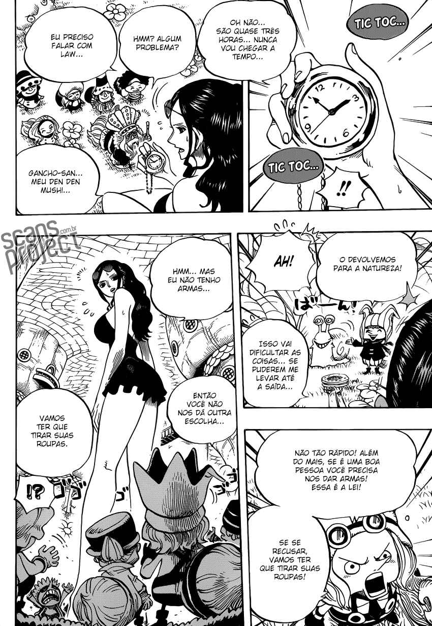 One Piece capítulo 711 página 8
