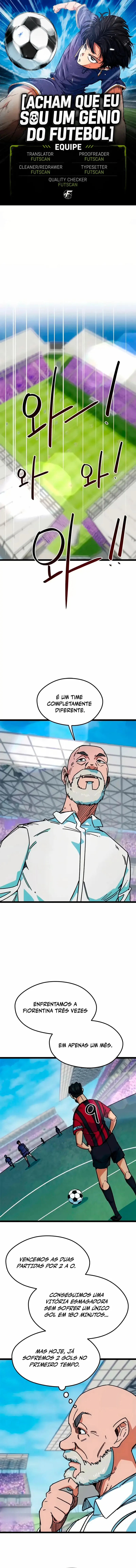 Acham Que Eu Sou Um Gênio Do Futebol capítulo 88 página 1