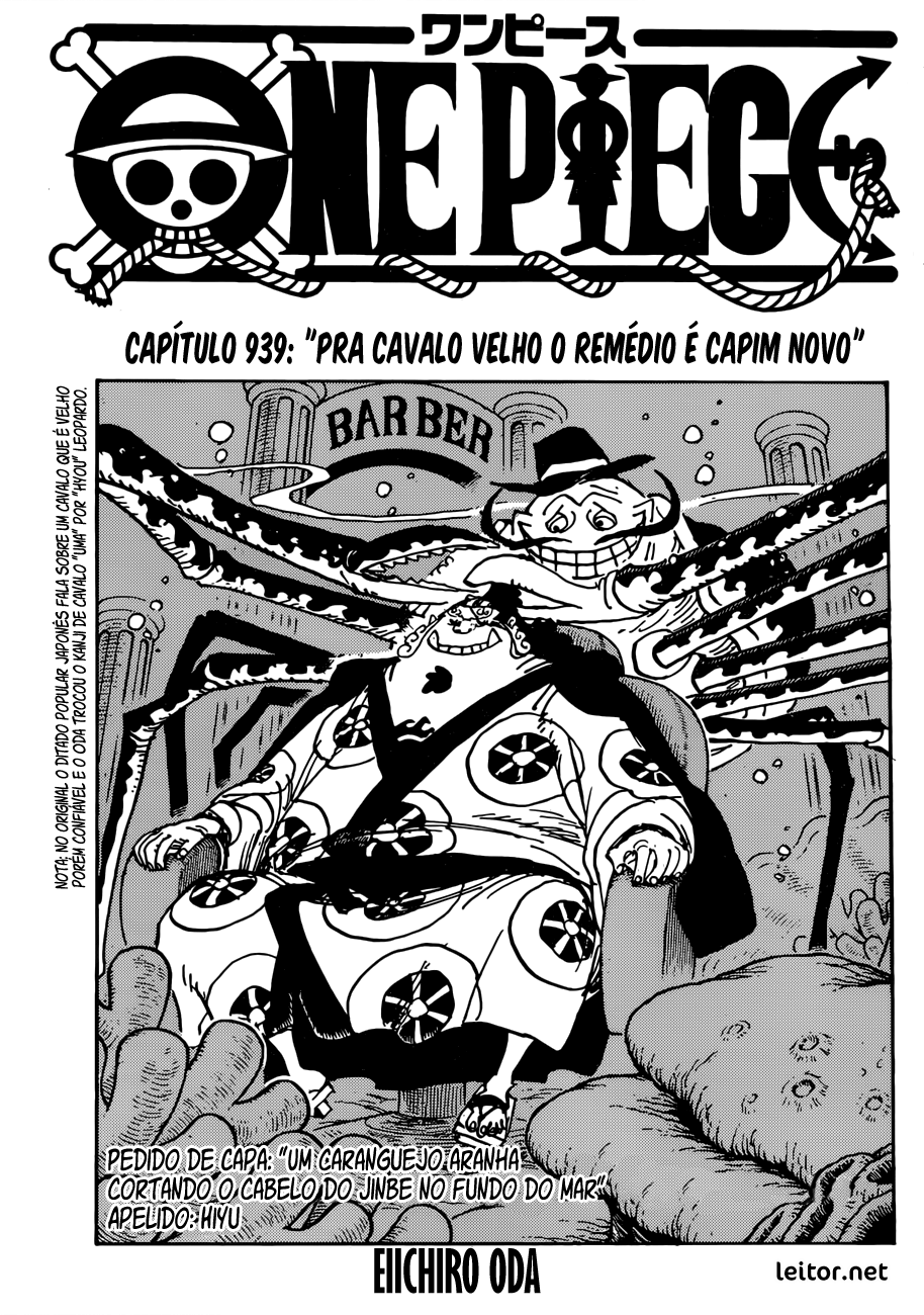 One Piece capítulo 939 página 2