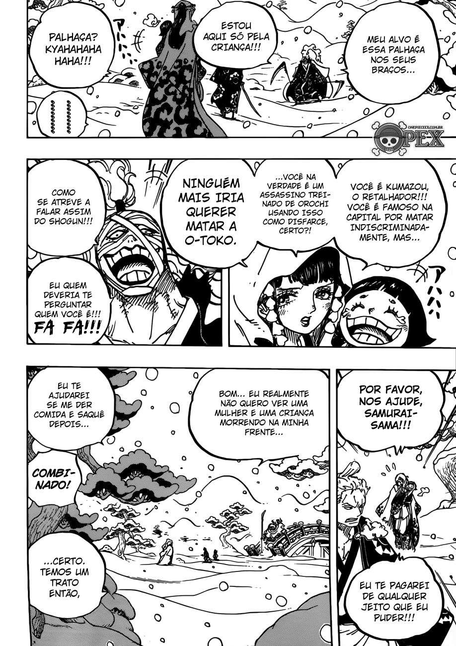 One Piece capítulo 937 página 12