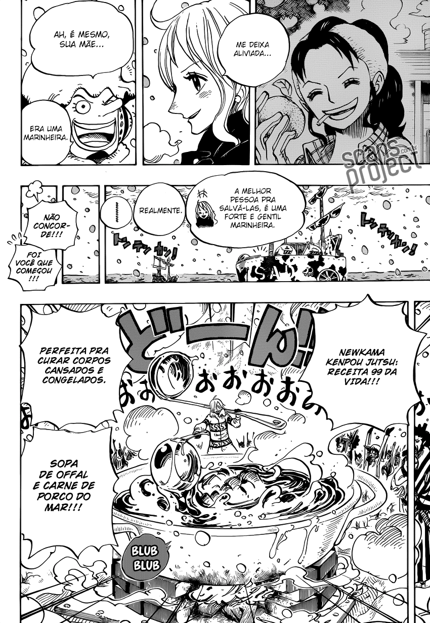 One Piece capítulo 696 página 13