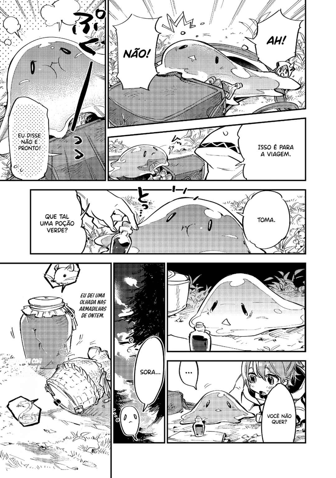 Saijaku Tamer wa Gomi Hiroi no Tabi wo Hajimemashita. @COMIC capítulo 3.2 página 6