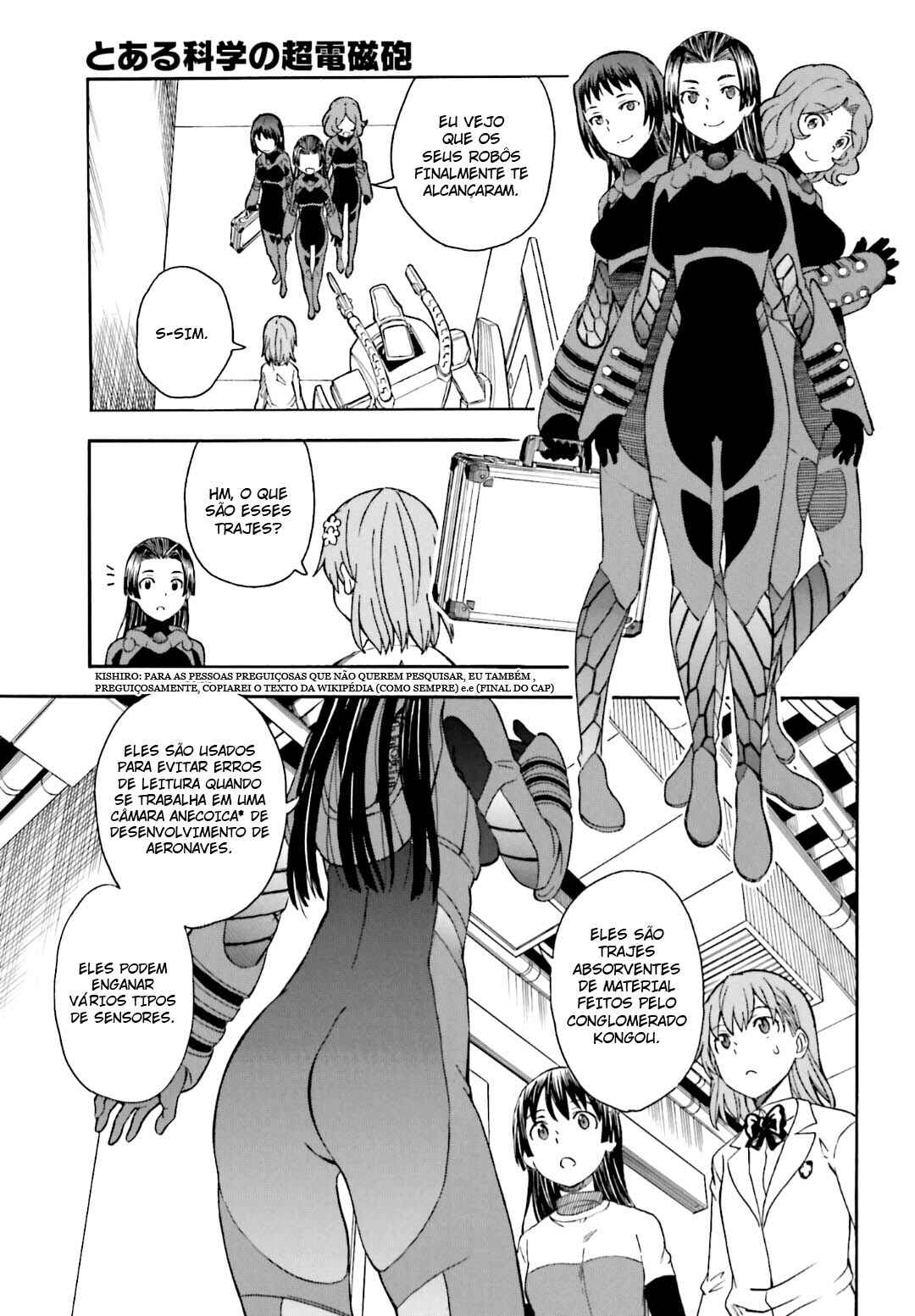 Toaru Majutsu no Index Gaiden: Toaru Kagaku no Railgun capítulo 105 página 7