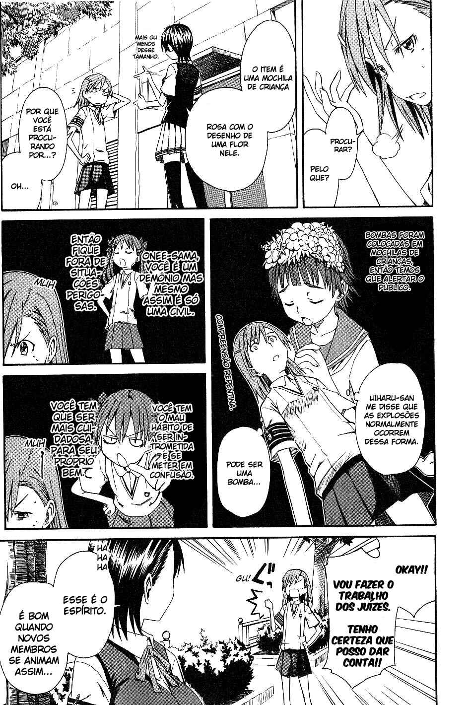 Toaru Majutsu no Index Gaiden: Toaru Kagaku no Railgun capítulo 2.17 página 7