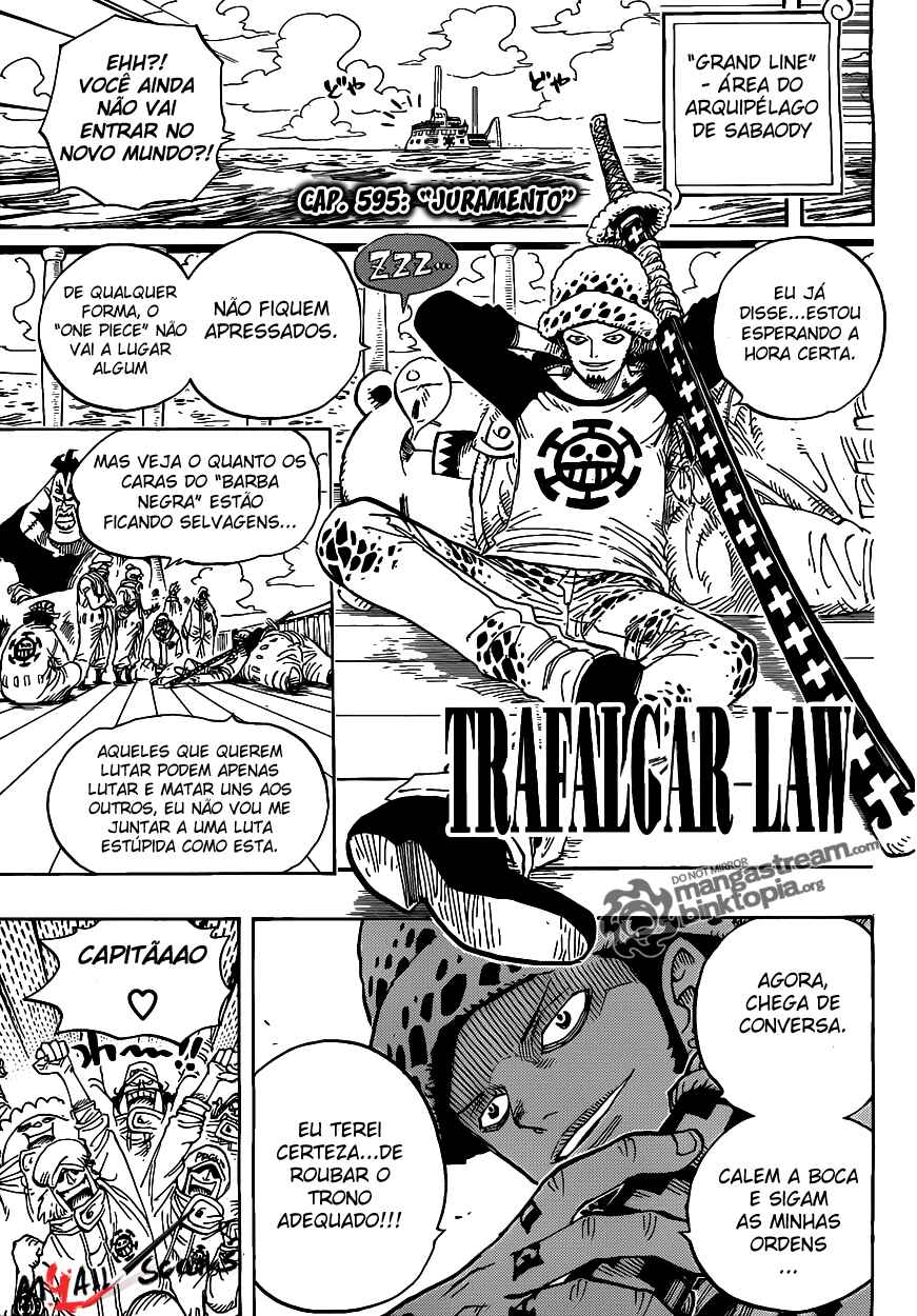 One Piece capítulo 595 página 2