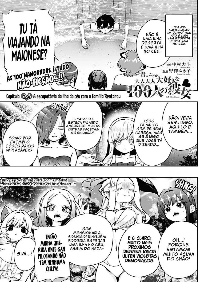 Kimi no Koto ga dai dai dai dai dai suki na 100-nin no Kanojo capítulo 184 página 2