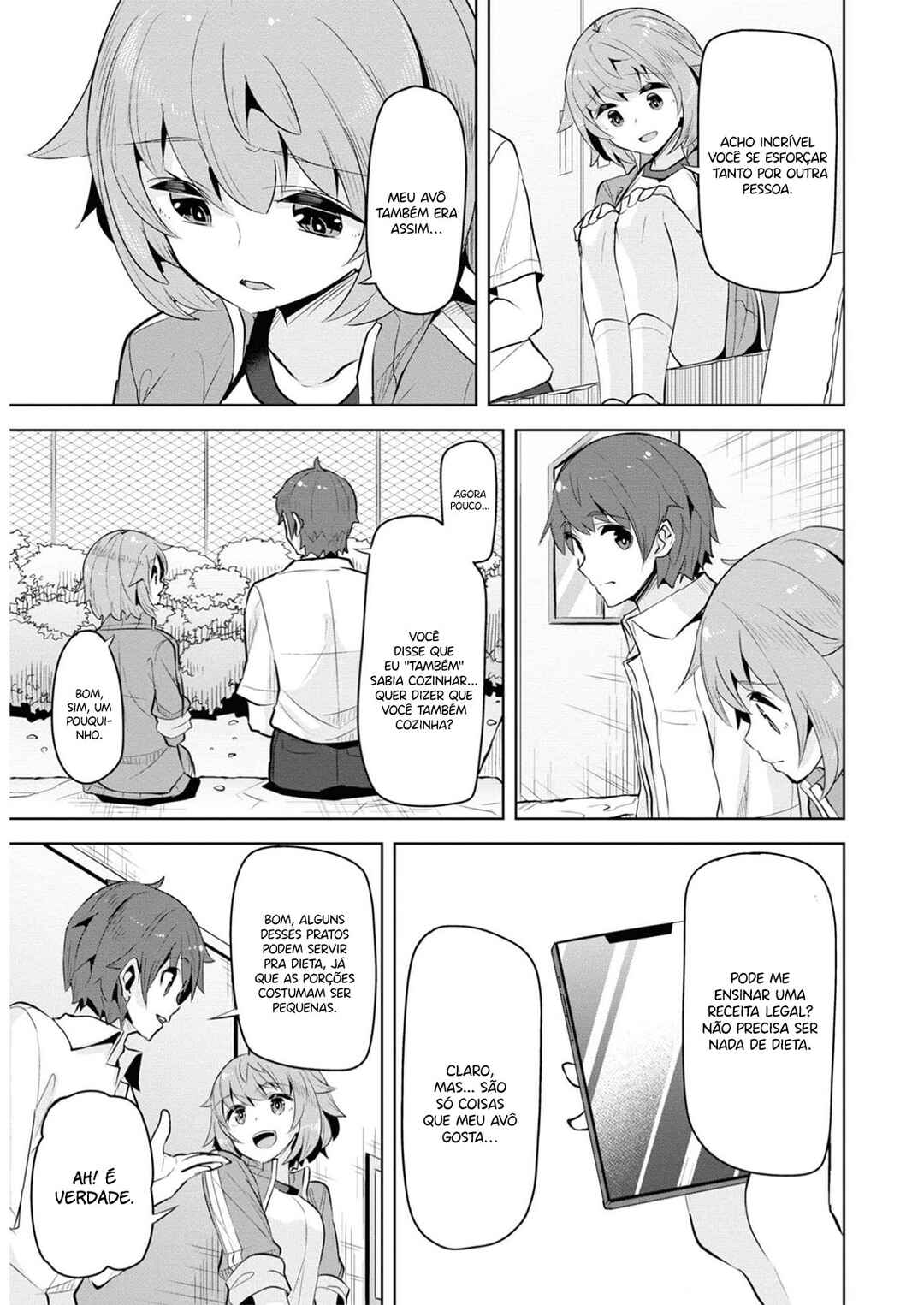 Tenkousaki no Seiso Karen na Bishoujo ga, Mukashi Danshi to Omotte Issho ni Asonda Osananajimi datta Ken capítulo 13 página 8