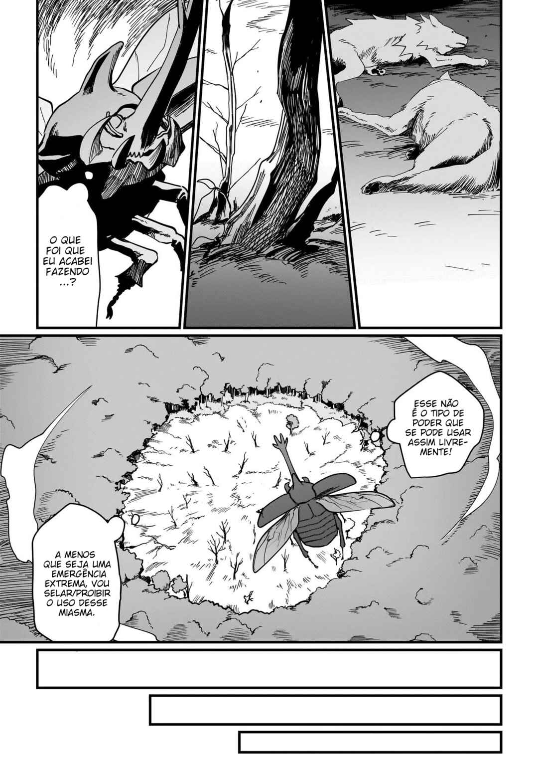 Koke kara Hajimaru Isekai Life capítulo 4.2 página 4