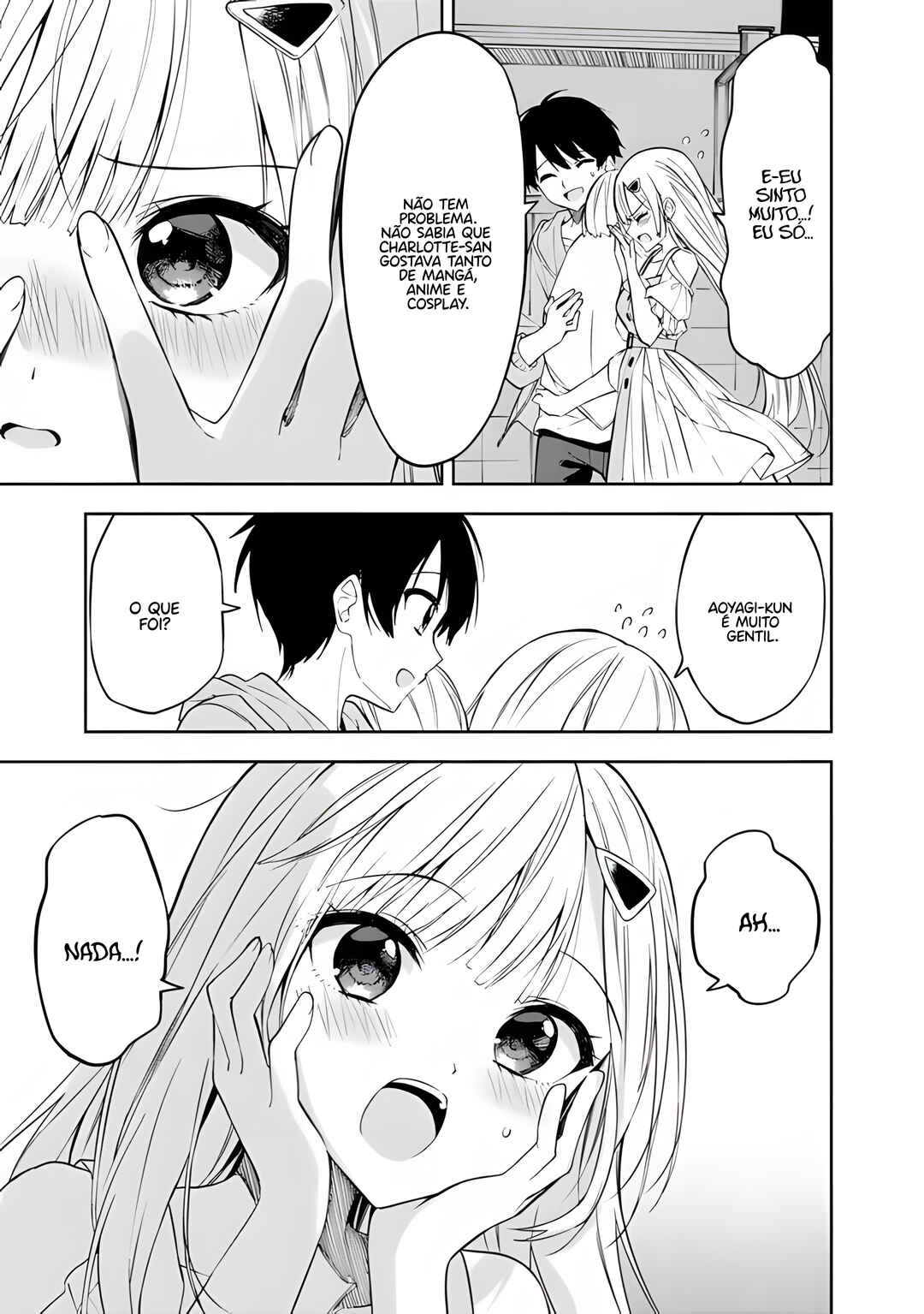 Maigo ni Natteita Youjo wo Tasuketara, Otonari ni Sumu Bishoujo Ryuugakusei ga Ie ni Asobi ni Kuru you ni Natta Ken ni Tsuite capítulo 9 página 6