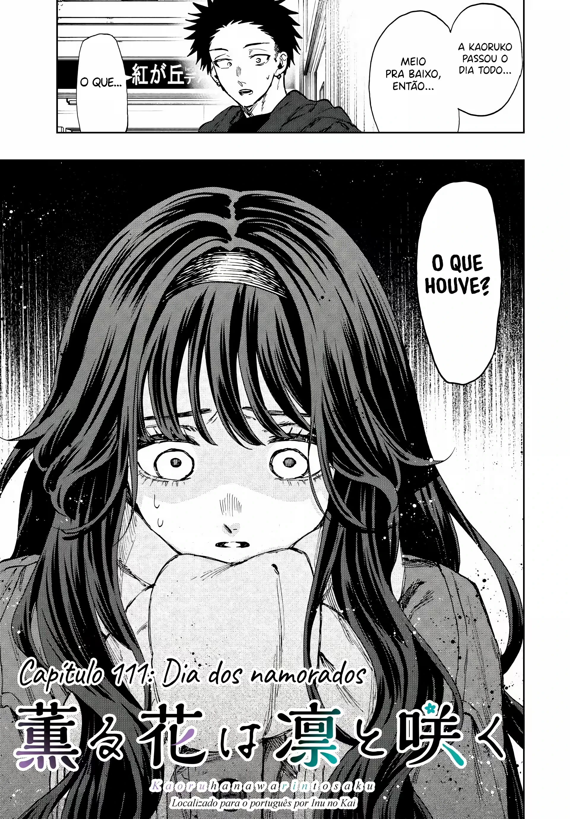 Kaoru Hana Wa Rin To Saku capítulo 111 página 4