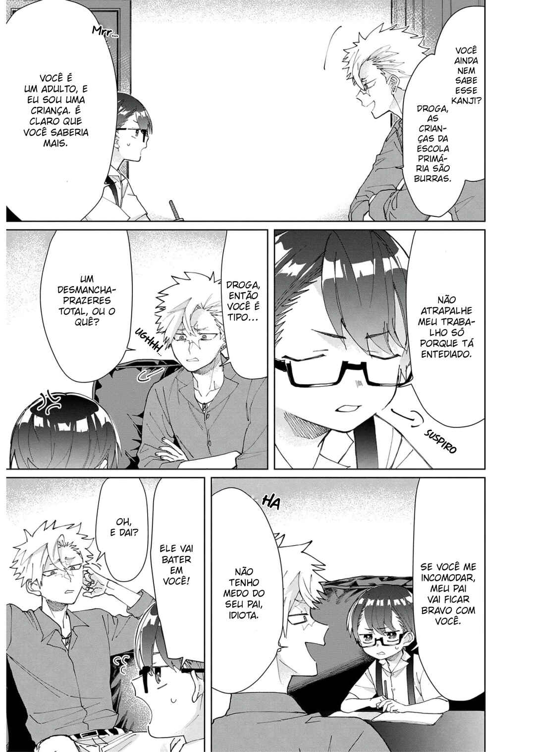 Kumichou Musume to Sewa-gakari capítulo 54 página 6