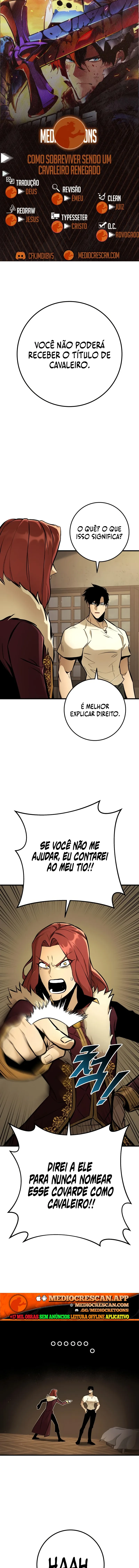 Como Sobreviver Sendo Um Cavaleiro Renegado capítulo 48 página 1