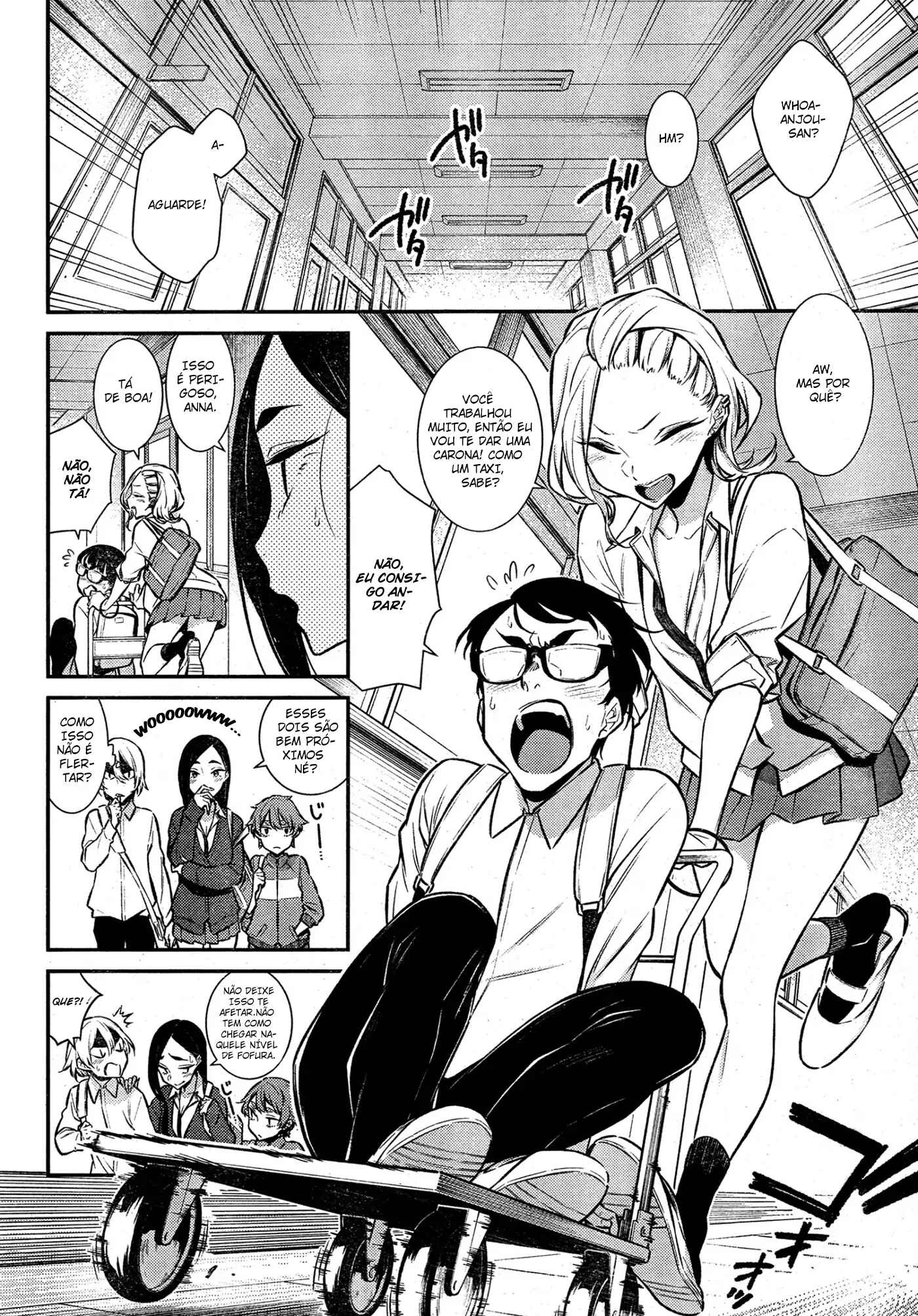 Yancha Gal no Anjou-san capítulo 46 página 7