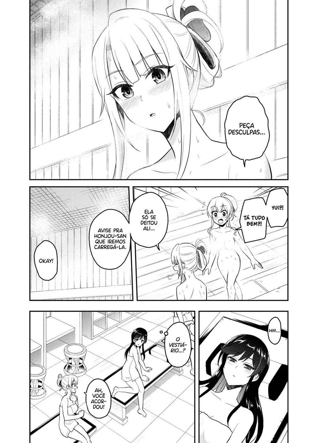 Hajimete no Gal capítulo 77 página 11