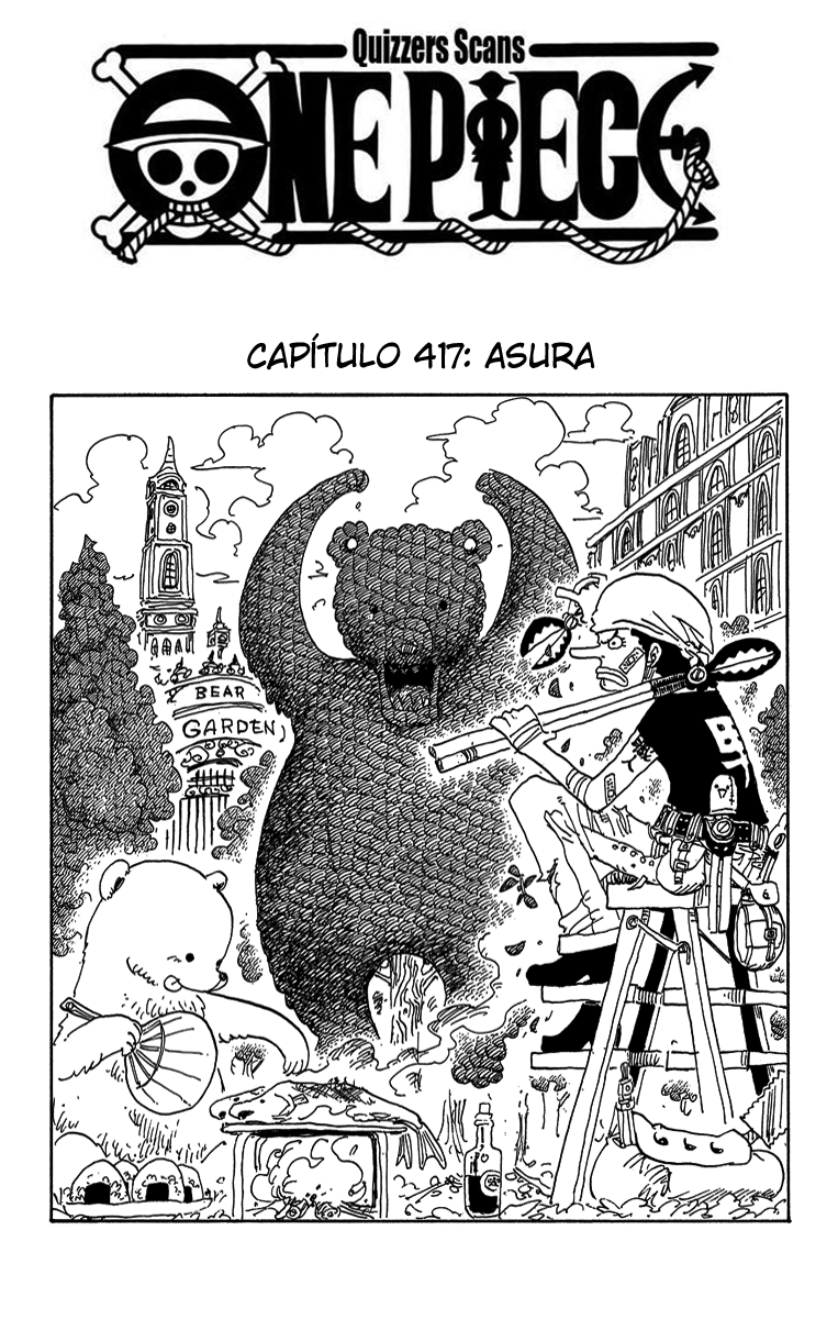 One Piece capítulo 417 página 1