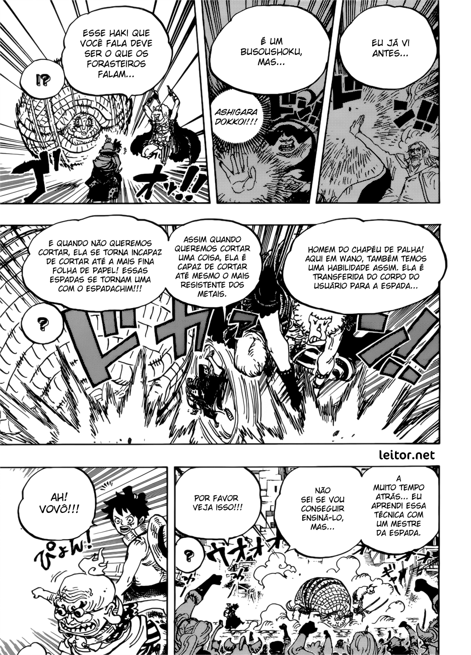 One Piece capítulo 939 página 15