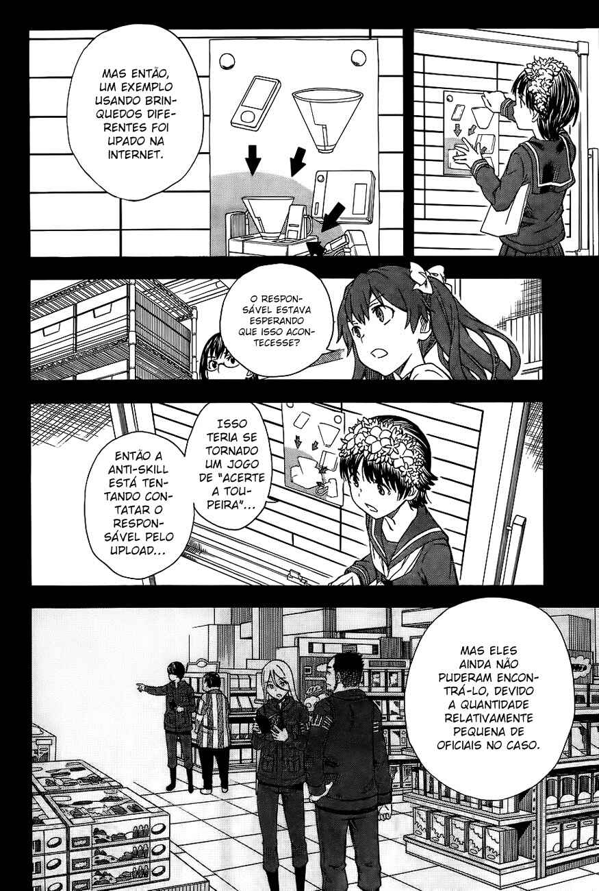 Toaru Majutsu no Index Gaiden: Toaru Kagaku no Railgun capítulo 85 página 4