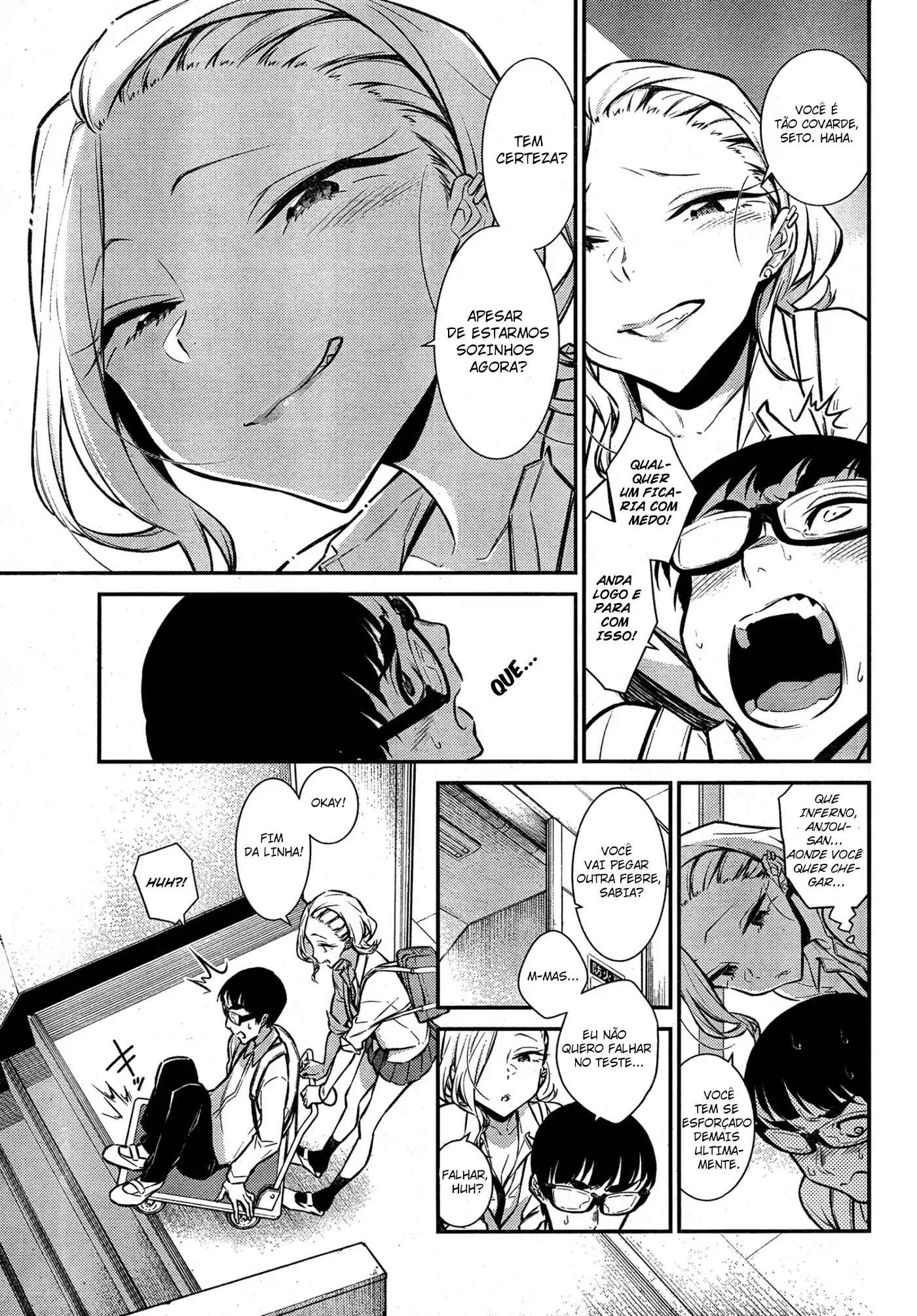 Yancha Gal no Anjou-san capítulo 46 página 8