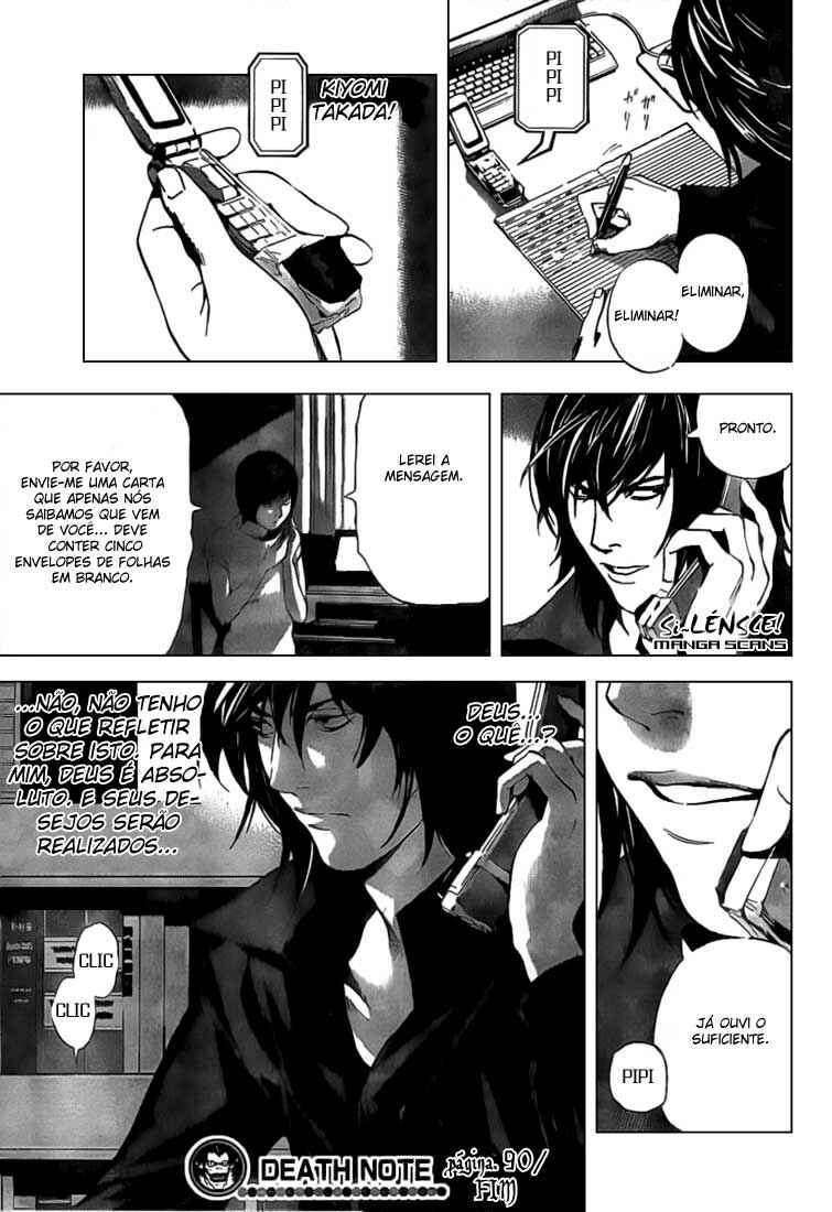 Death Note capítulo 90 página 19