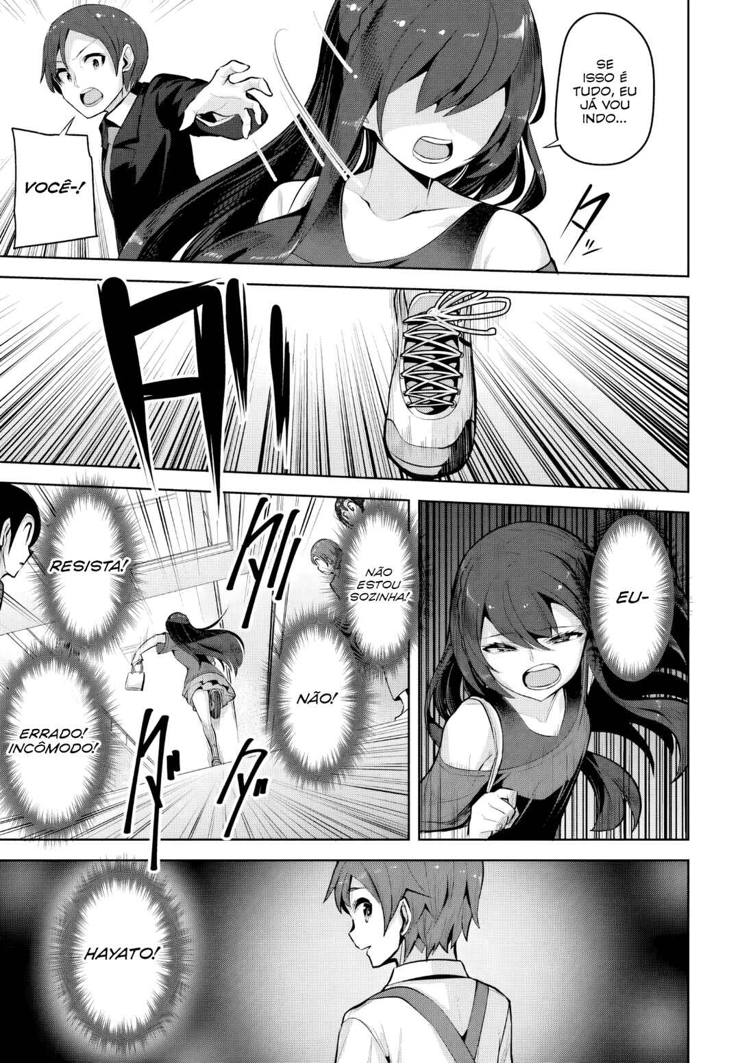 Tenkousaki no Seiso Karen na Bishoujo ga, Mukashi Danshi to Omotte Issho ni Asonda Osananajimi datta Ken capítulo 28 página 10