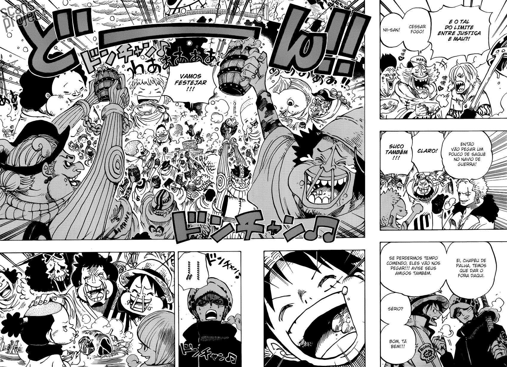 One Piece capítulo 696 página 17