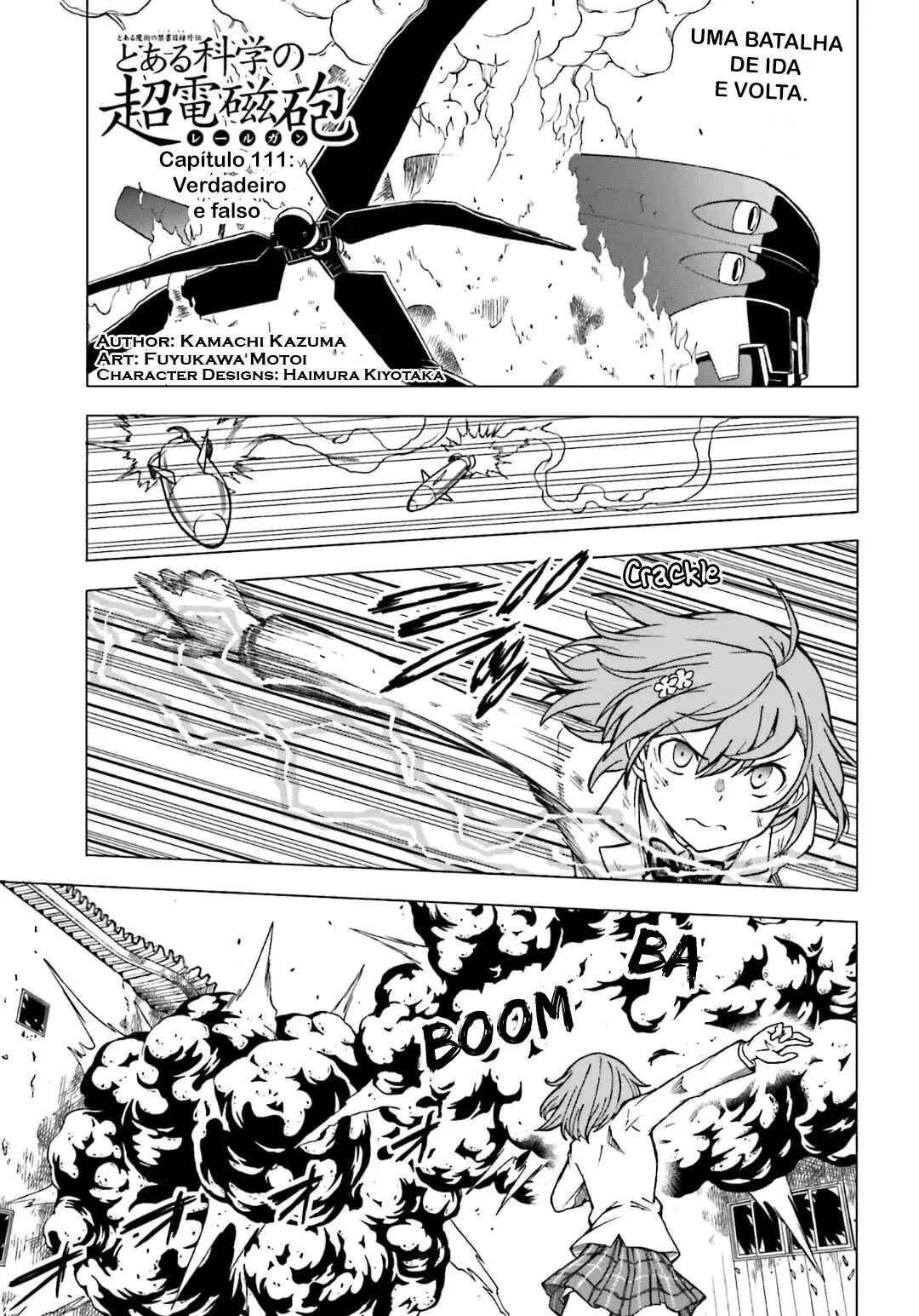 Toaru Majutsu no Index Gaiden: Toaru Kagaku no Railgun capítulo 111 página 1