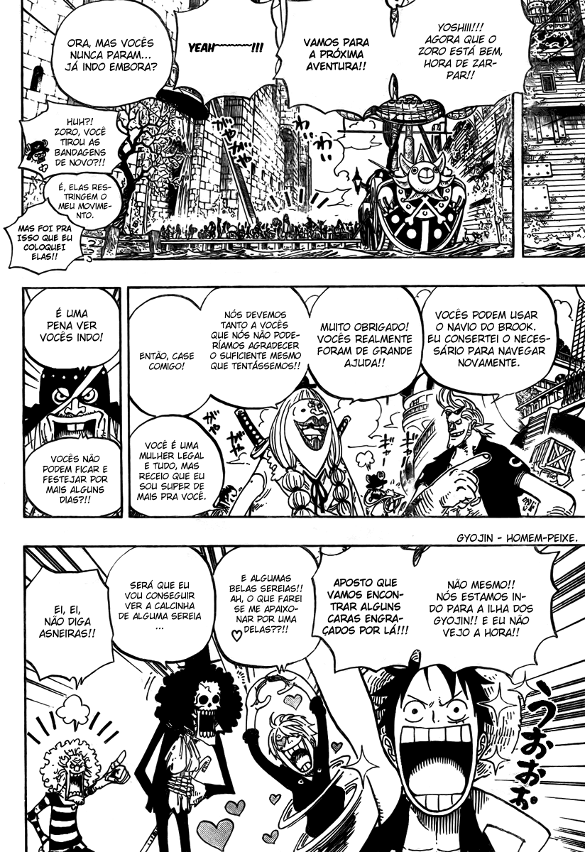 One Piece capítulo 489 página 13