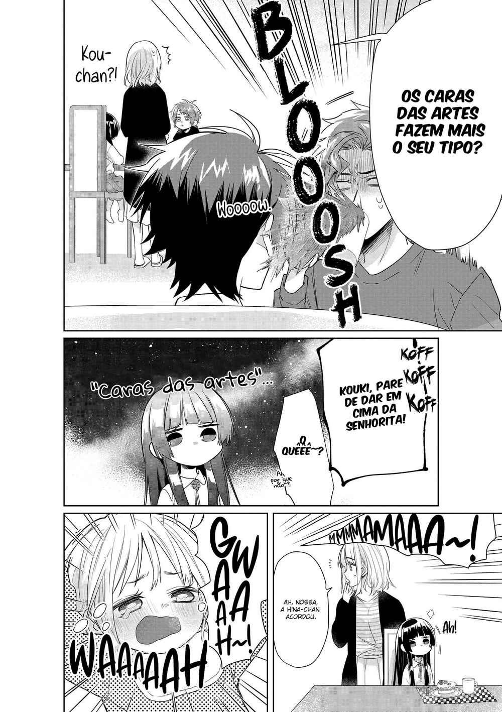 Kumichou Musume to Sewa-gakari capítulo 36 página 5