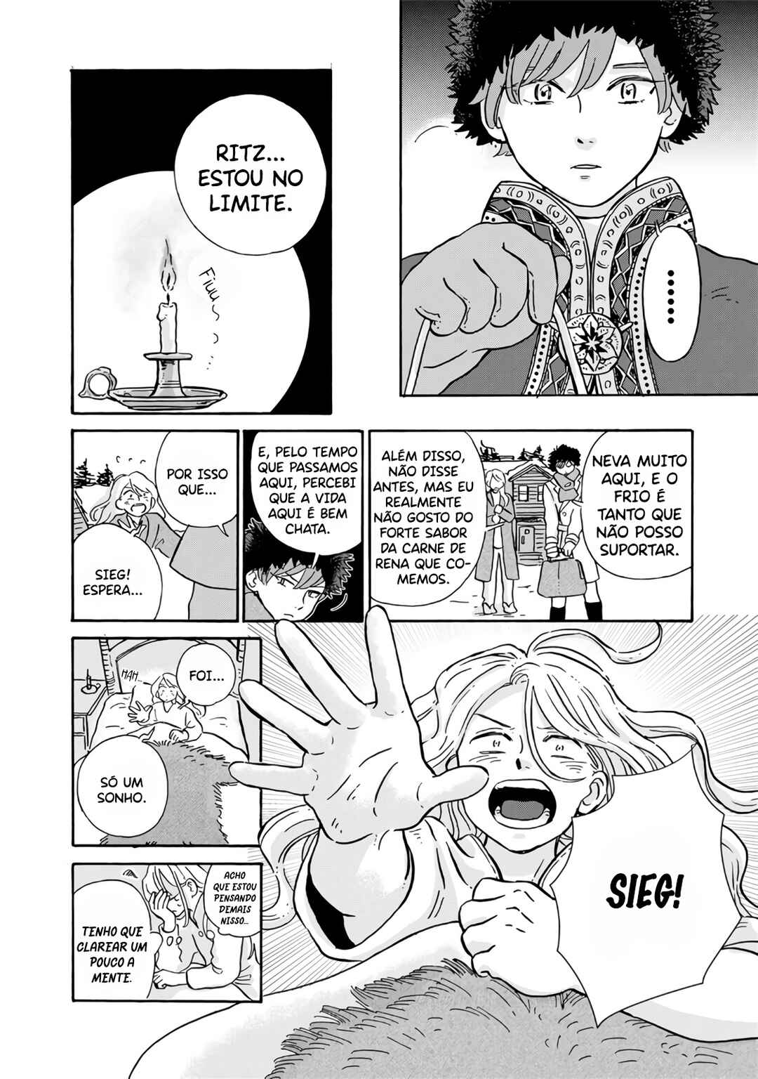 Hokuo Kizoku to Moukinzuma no Yukiguni Karigurashi capítulo 7 página 5