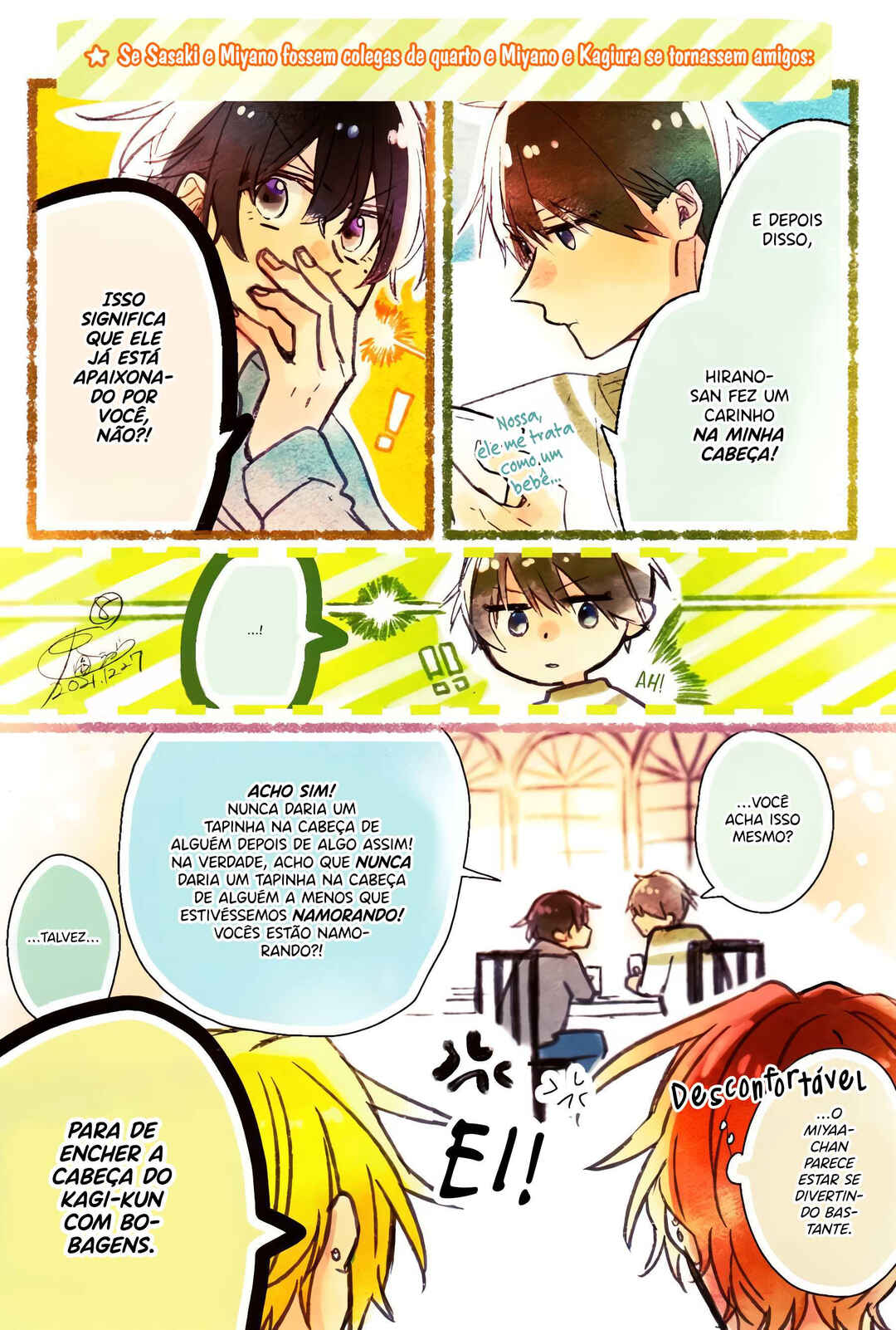 Sasaki to Miyano capítulo 42.5 página 4