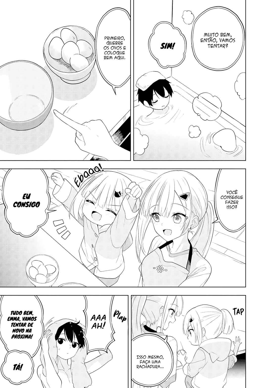 Maigo ni Natteita Youjo wo Tasuketara, Otonari ni Sumu Bishoujo Ryuugakusei ga Ie ni Asobi ni Kuru you ni Natta Ken ni Tsuite capítulo 27.5 página 7