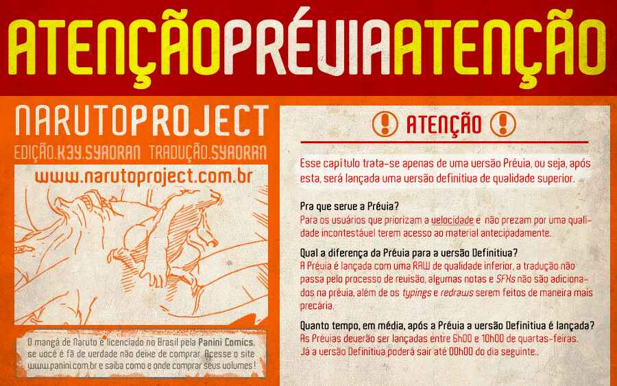 Naruto capítulo 689 página 1