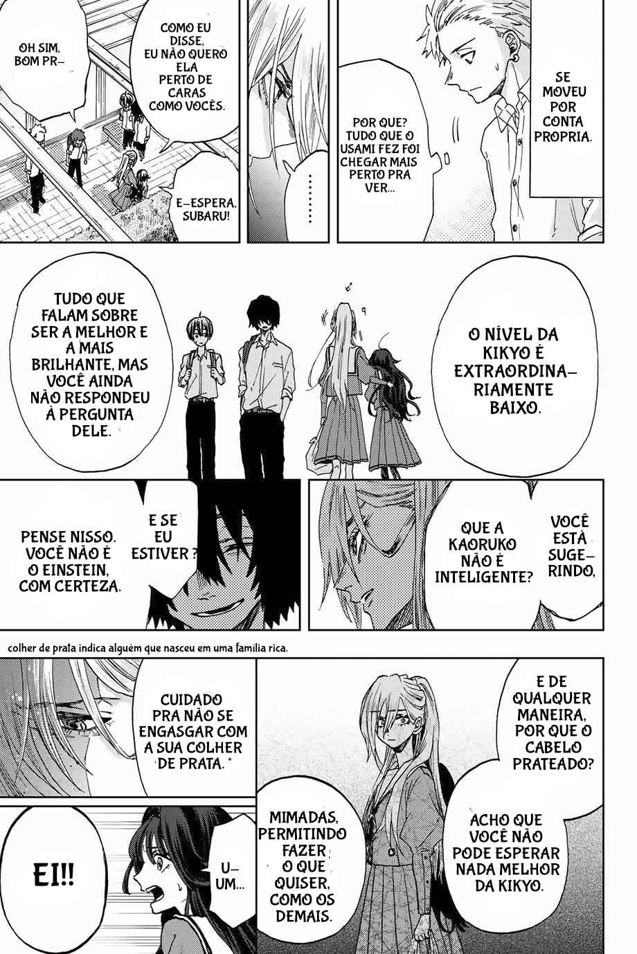 Kaoru Hana Wa Rin To Saku capítulo 4 página 7