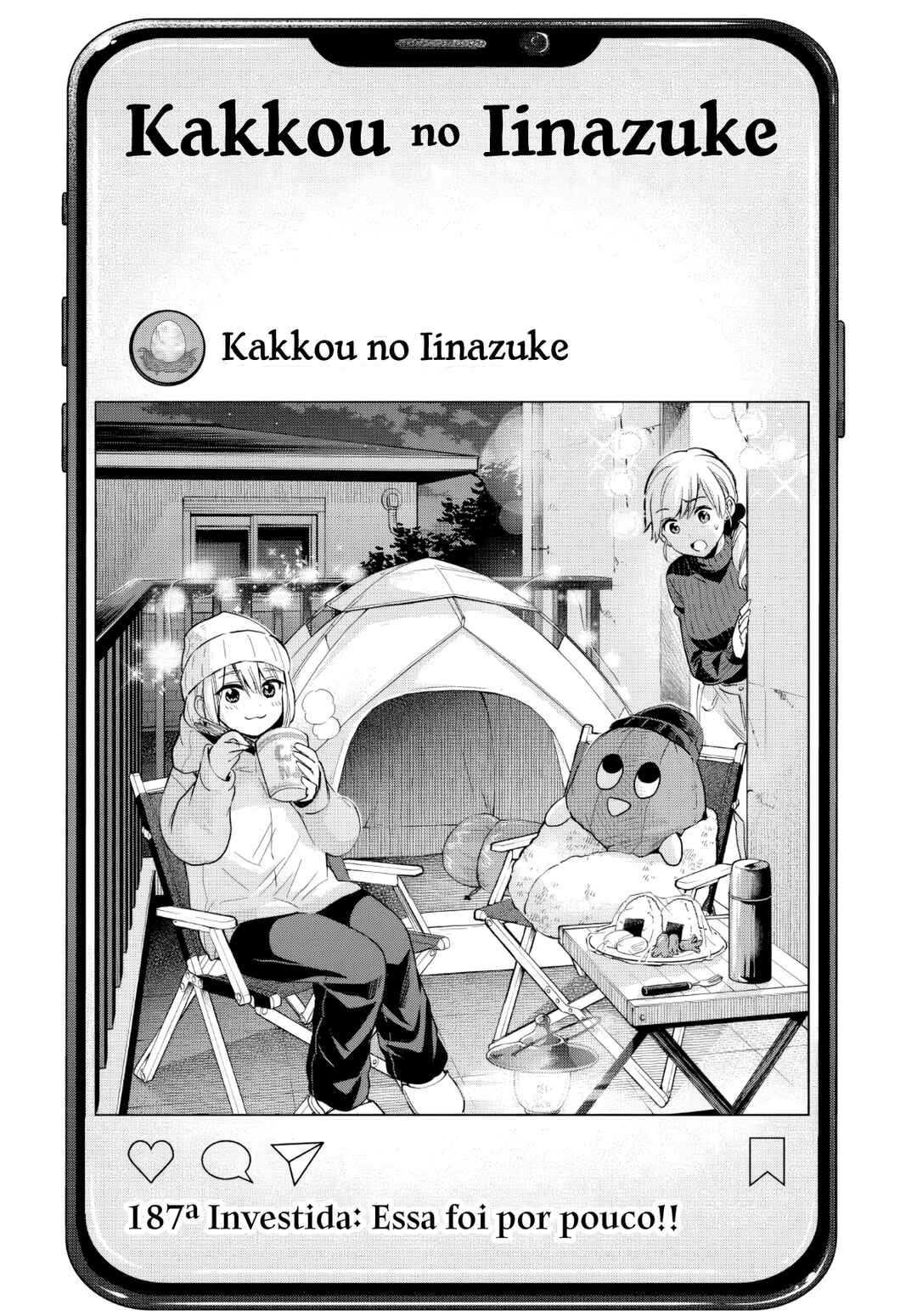 Kakkou no Iinazuke capítulo 187 página 2