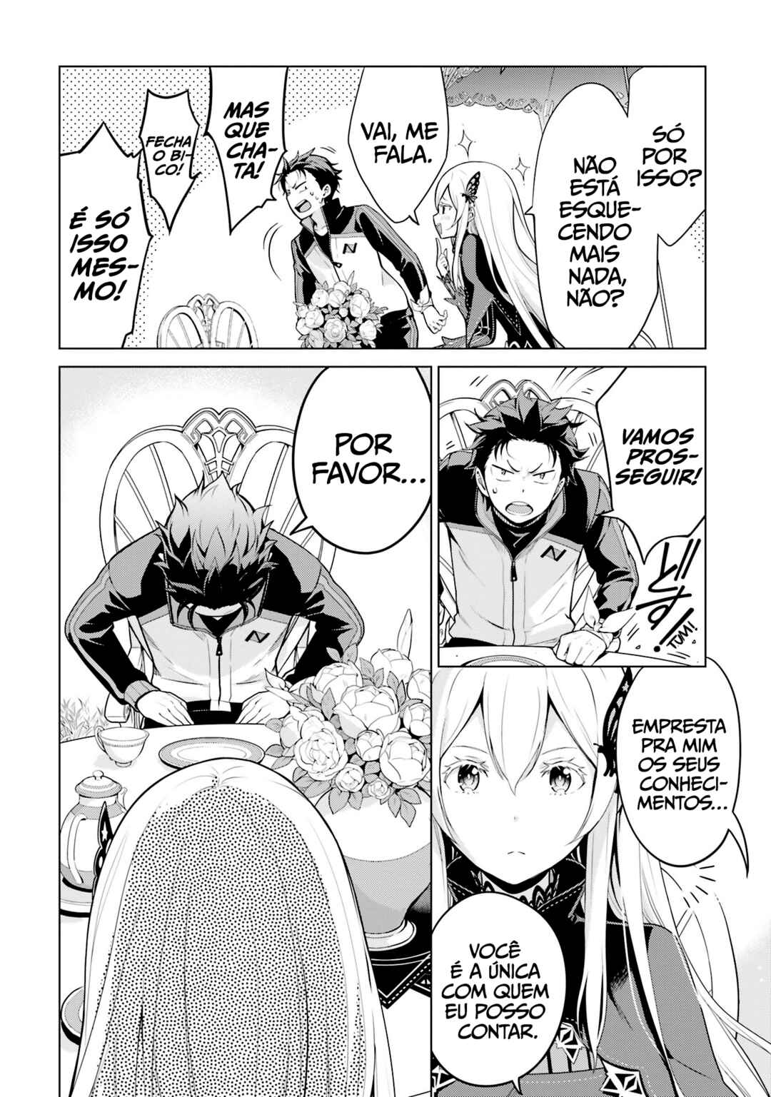 Re:Zero kara Hajimeru Isekai Seikatsu: Dai 4-shou—Seiiki to Gouyoku no Majo capítulo 22 página 4