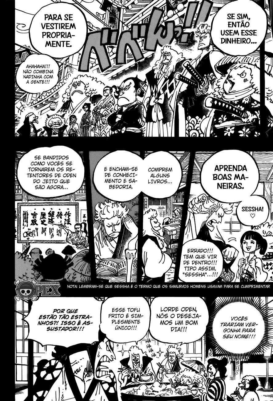 One Piece capítulo 963 página 10
