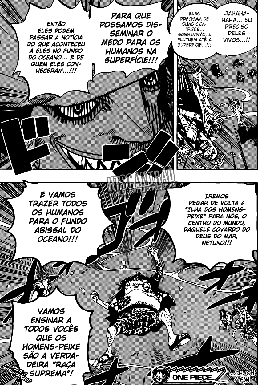 One Piece capítulo 611 página 17