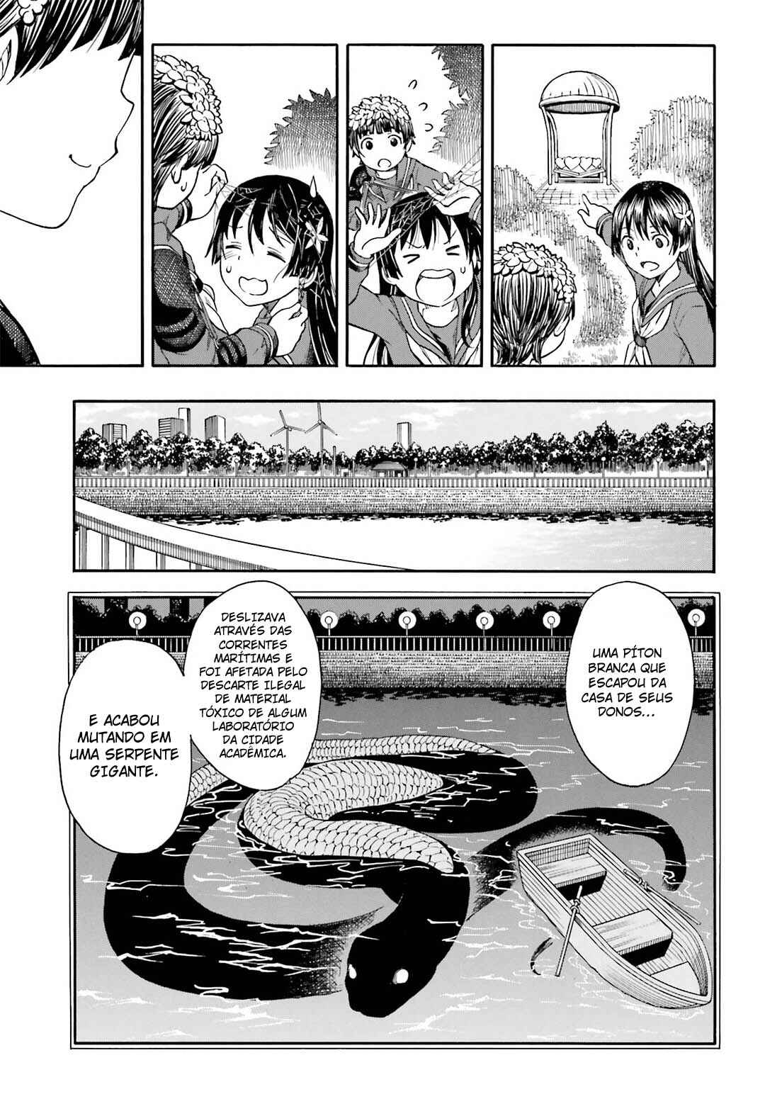 Toaru Majutsu no Index Gaiden: Toaru Kagaku no Railgun capítulo 97.5 página 7