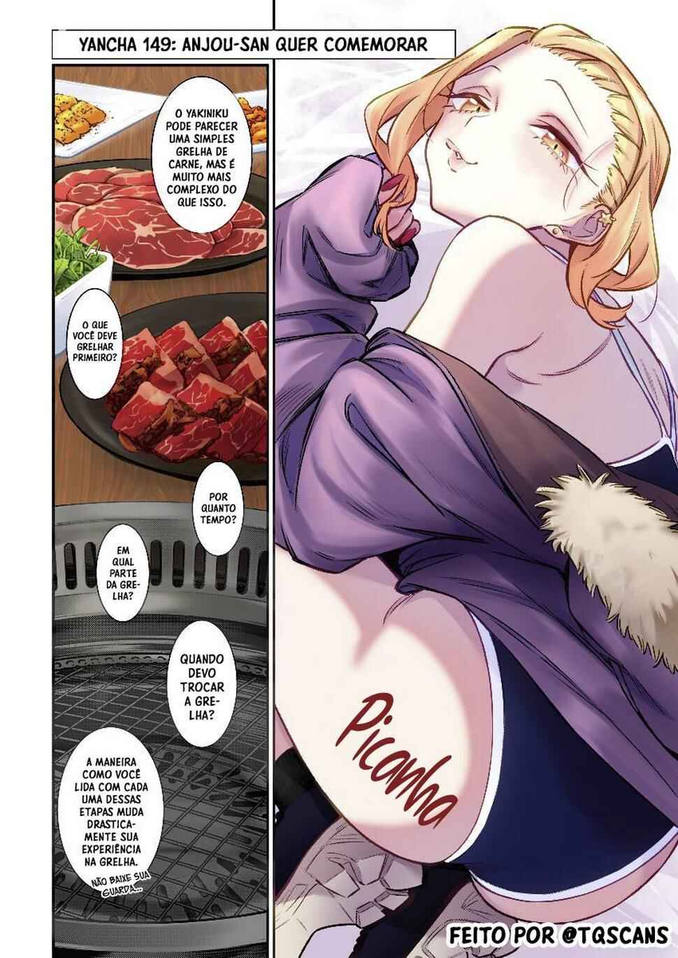 Yancha Gal no Anjou-san capítulo 153 página 6