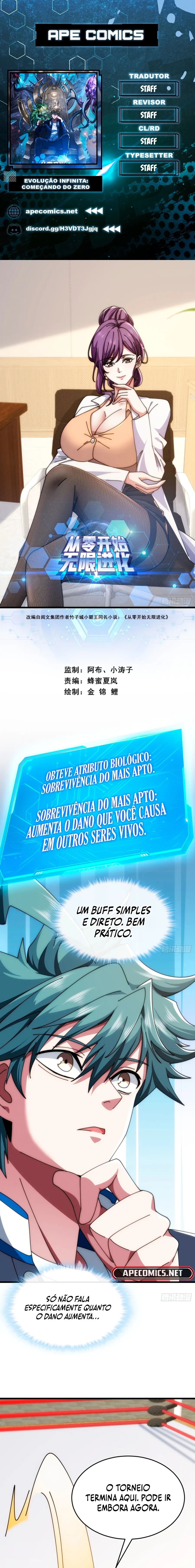 Evolução Infinita: Começando do Zero capítulo 24 página 1