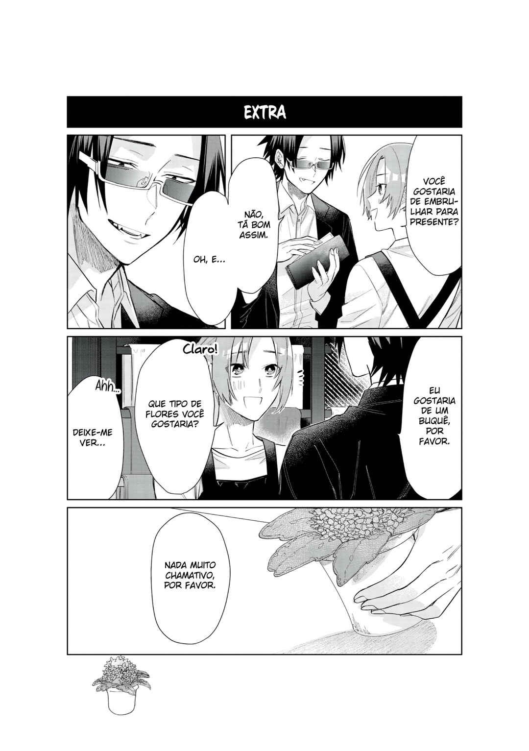 Kumichou Musume to Sewa-gakari capítulo 47 página 14