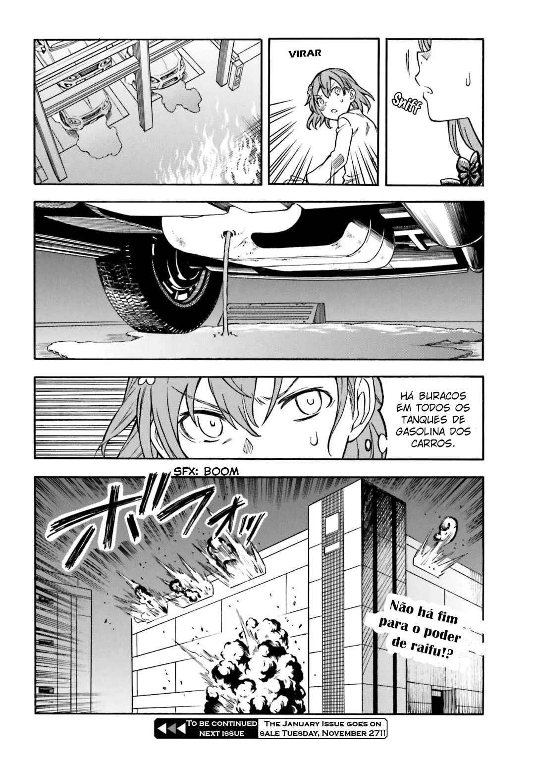 Toaru Majutsu no Index Gaiden: Toaru Kagaku no Railgun capítulo 109 página 18