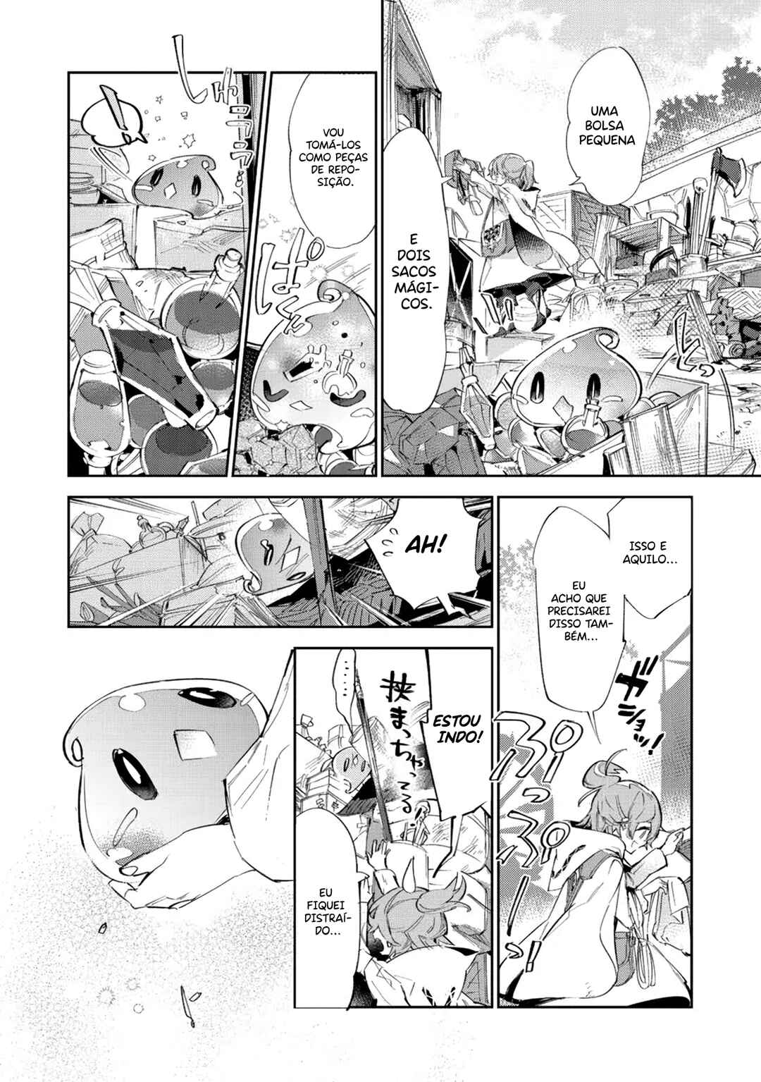 Saijaku Tamer wa Gomi Hiroi no Tabi wo Hajimemashita. @COMIC capítulo 11.1 página 9