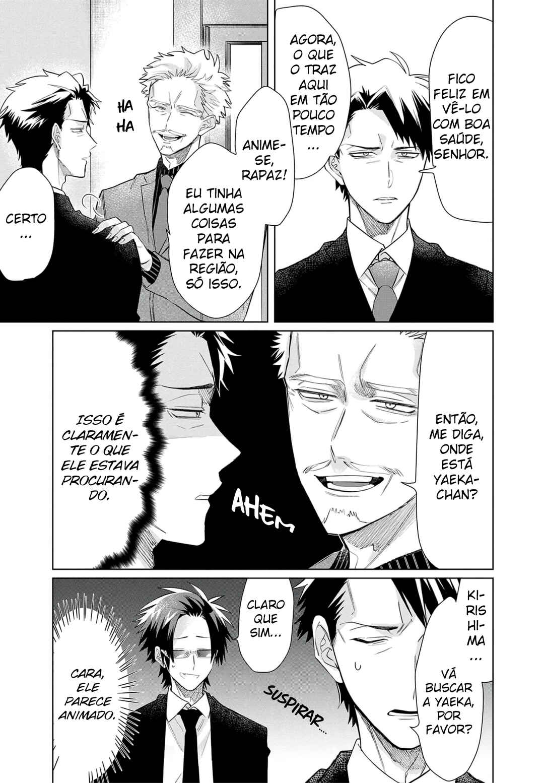 Kumichou Musume to Sewa-gakari capítulo 49 página 4