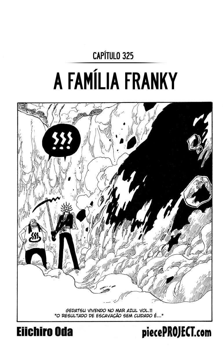 One Piece capítulo 325 página 1