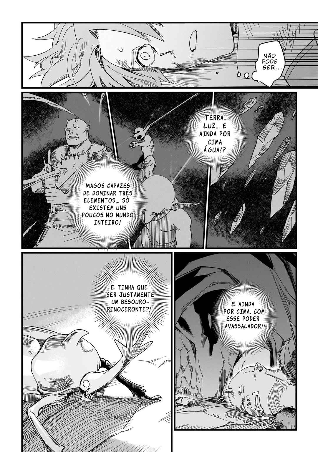 Koke kara Hajimaru Isekai Life capítulo 6.1 página 10