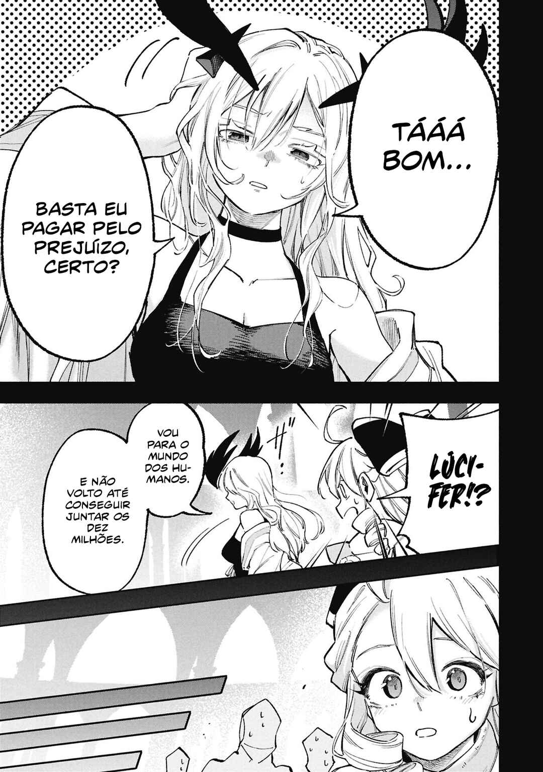 Lucifer-san no Daraku Gohan capítulo 3 página 7
