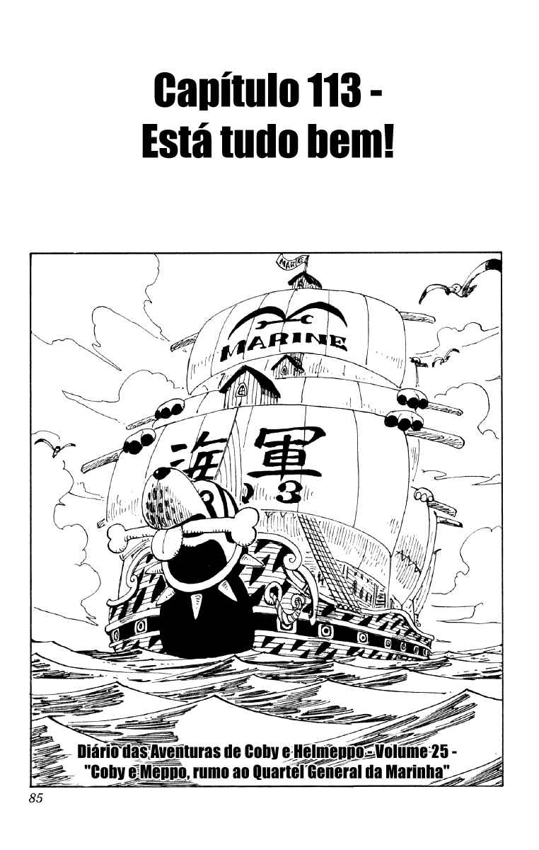 One Piece capítulo 113 página 1