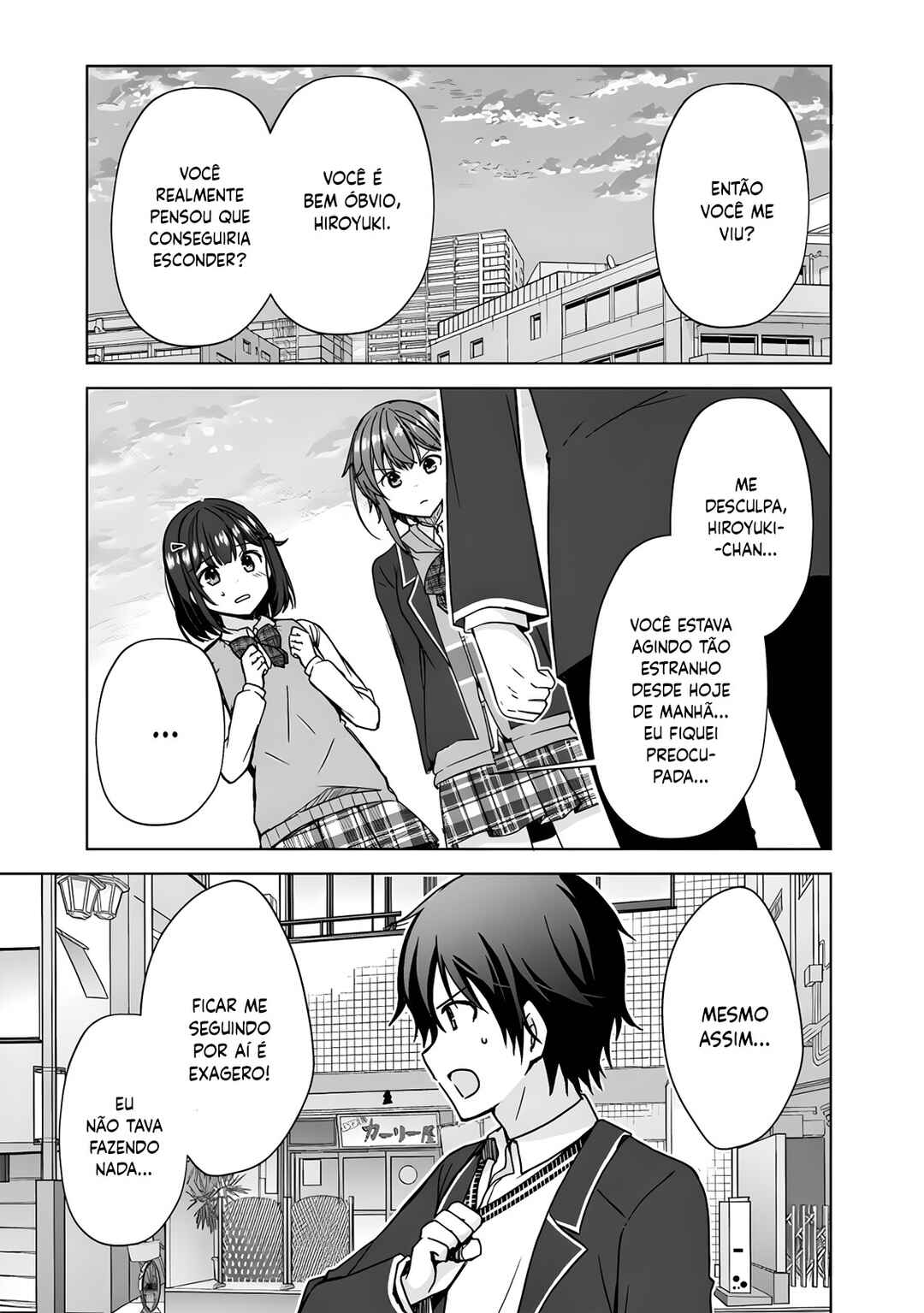 Iinazuke ga Dekita to Omottara, Sono Iinazuke ga Gakkou de Yuumei na “Akuyaku Reijou” Dattan dakedo, Dou Sureba Ii? capítulo 4 página 4