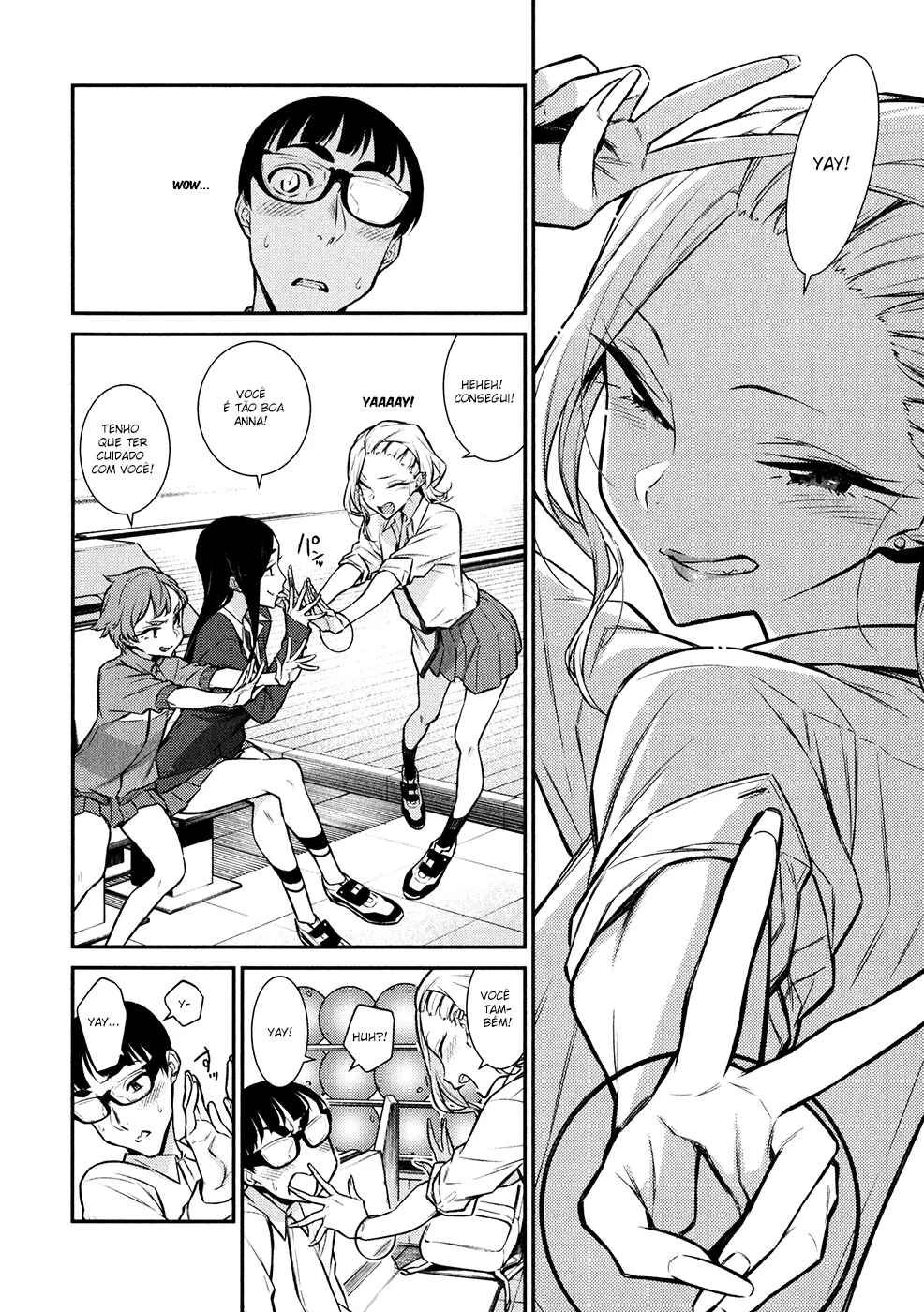 Yancha Gal no Anjou-san capítulo 49 página 10